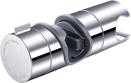 Maniglia da doccia universale, beugolo da doccia regolabile, supporto da doccia girante 360° per gabbia doccia diametro esterno 19-25 mm, plastica ABS, finitura cromata
