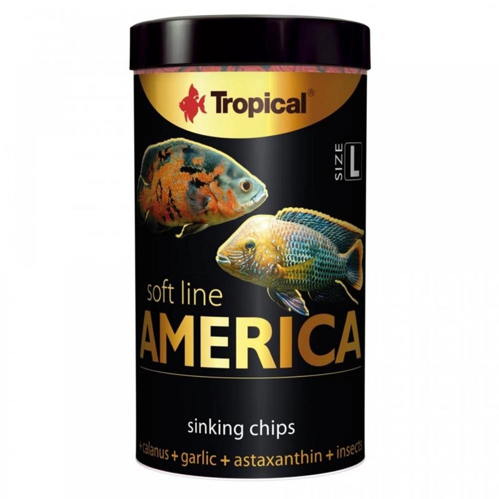 Tropical SoftLine America - Mangime per Pesci del Nord e del Sud America Modello: L, Formato: 250 ml