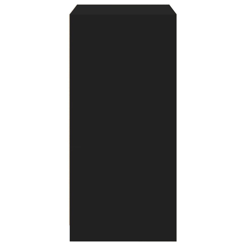 Armadio Nero 48x41x102 cm in Legno Multistrato 840829