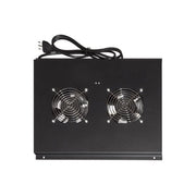 Armadio rack kit 4 ventole con term ostato per armadi rack 22/24u nero - LKVENT102N