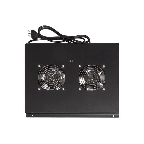 Armadio rack kit 4 ventole con term ostato per armadi rack 22/24u nero - LKVENT102N