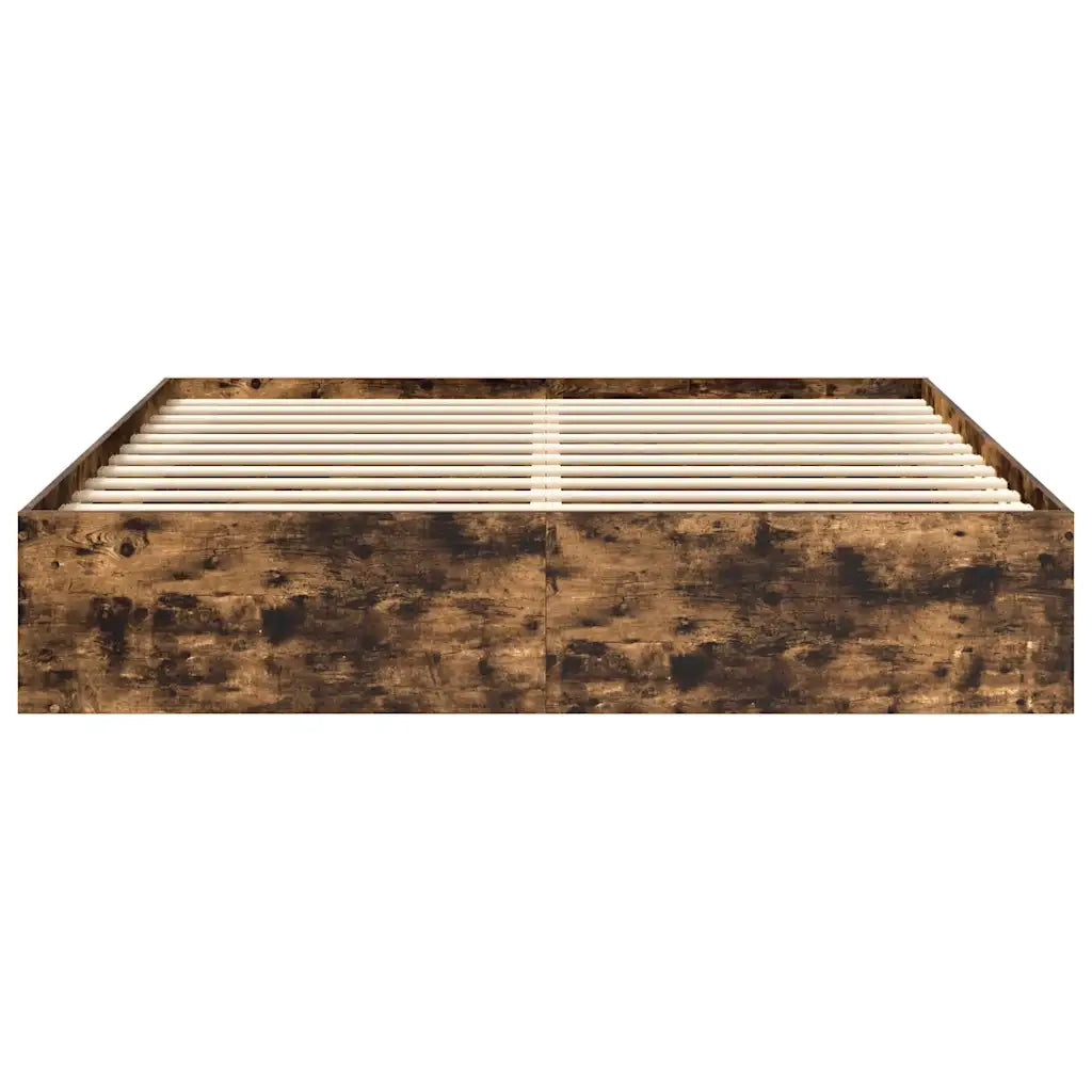 Giroletto-Struttura Letto Rovere Fumo 180x200 cm Super King
