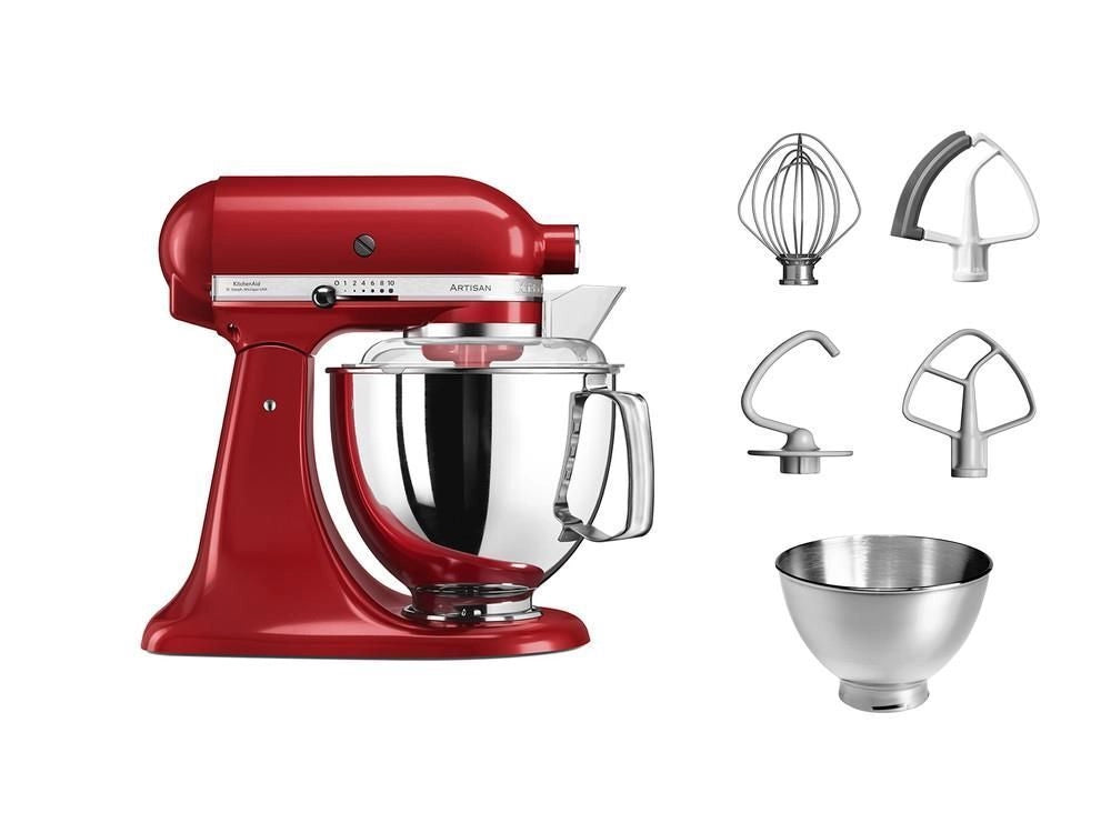 KitchenAid Artisan 5KSM175PS robot da cucina 300 W 4,8 L Rosso
