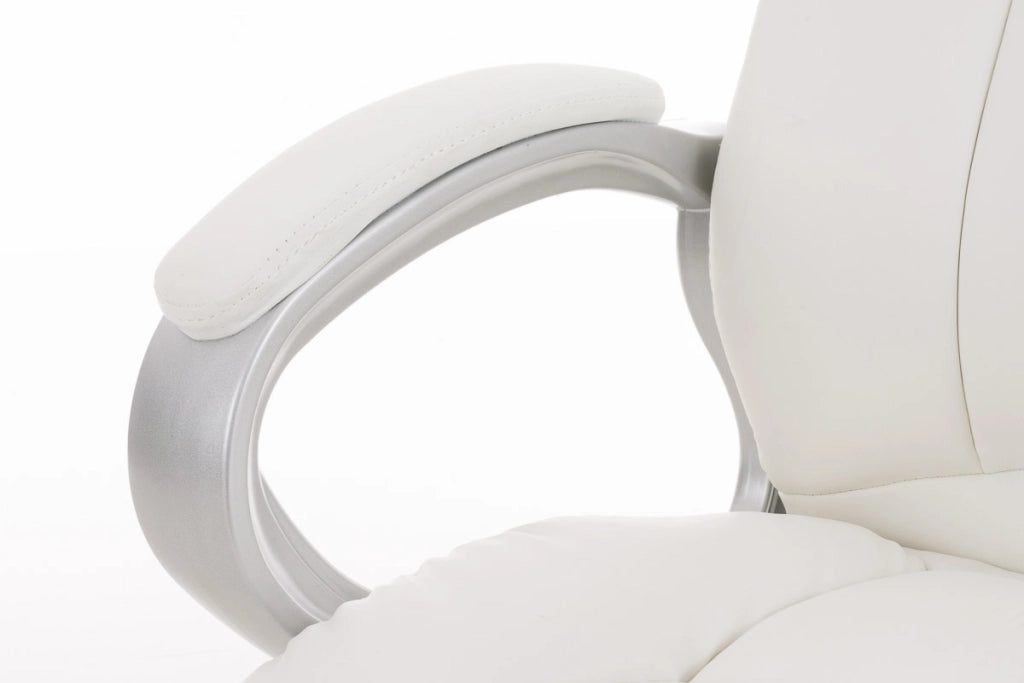 Sedia da ufficio BIG Apoll in similpelle bianco