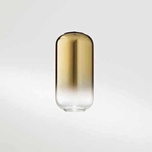 Vetro Borosilicato Contemporaneo Hunter Oro Specchiato D10