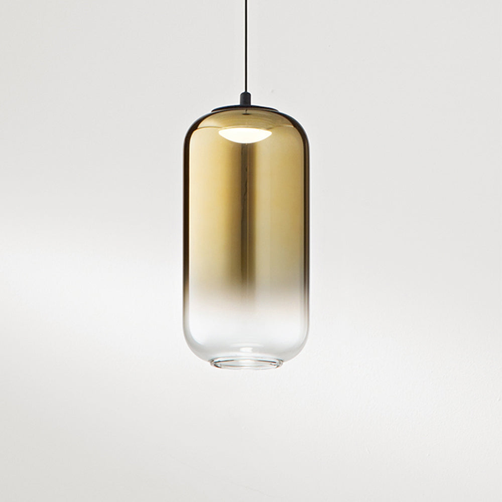 Vetro Borosilicato Contemporaneo Hunter Oro Specchiato D10