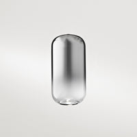 Vetro Borosilicato Contemporaneo Hunter Fumè Specchiato D10