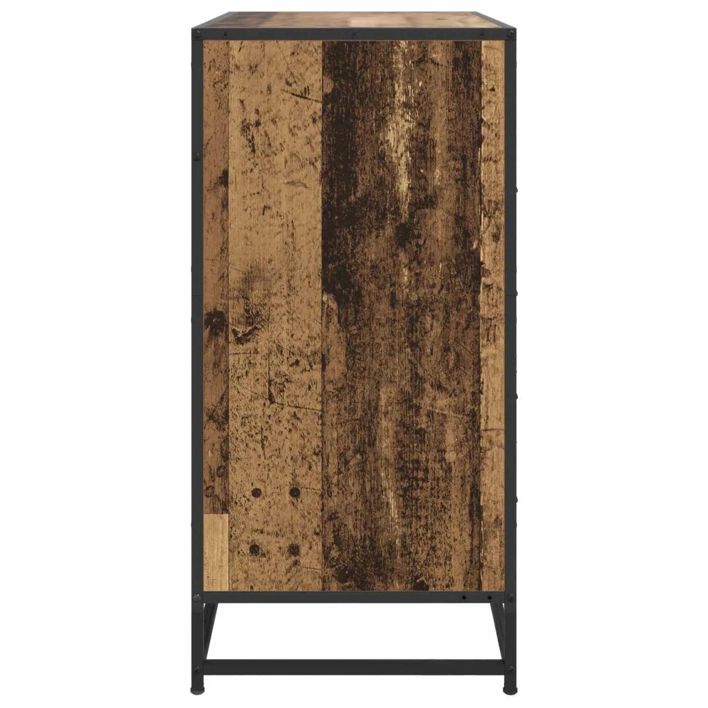 Mobile con Cassetti 4-Cassetto Legno antico 70 x 41 x 83,5 cm 8010312