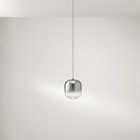 Vetro Borosilicato Contemporaneo Hunter Fumè Specchiato D14