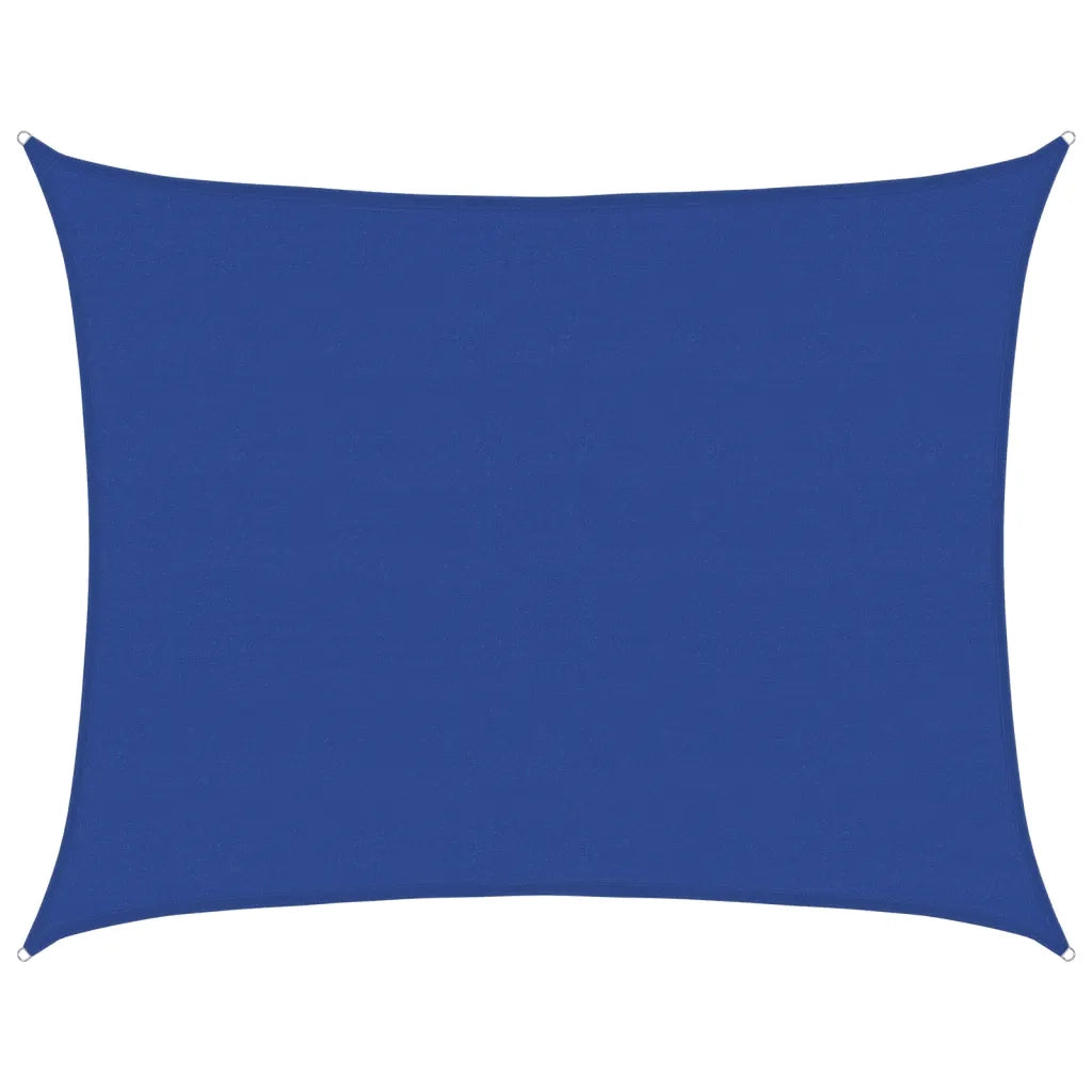 Vela Parasole 160 g/mÂ² Rettangolare Blu 6x8 m in HDPE