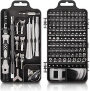 Set di 135 strumenti per la precisione del set di chiavi a maglia - Set di riparazione DIY per telefono, laptop, PC, orologi e occhiali con memoria magnetica