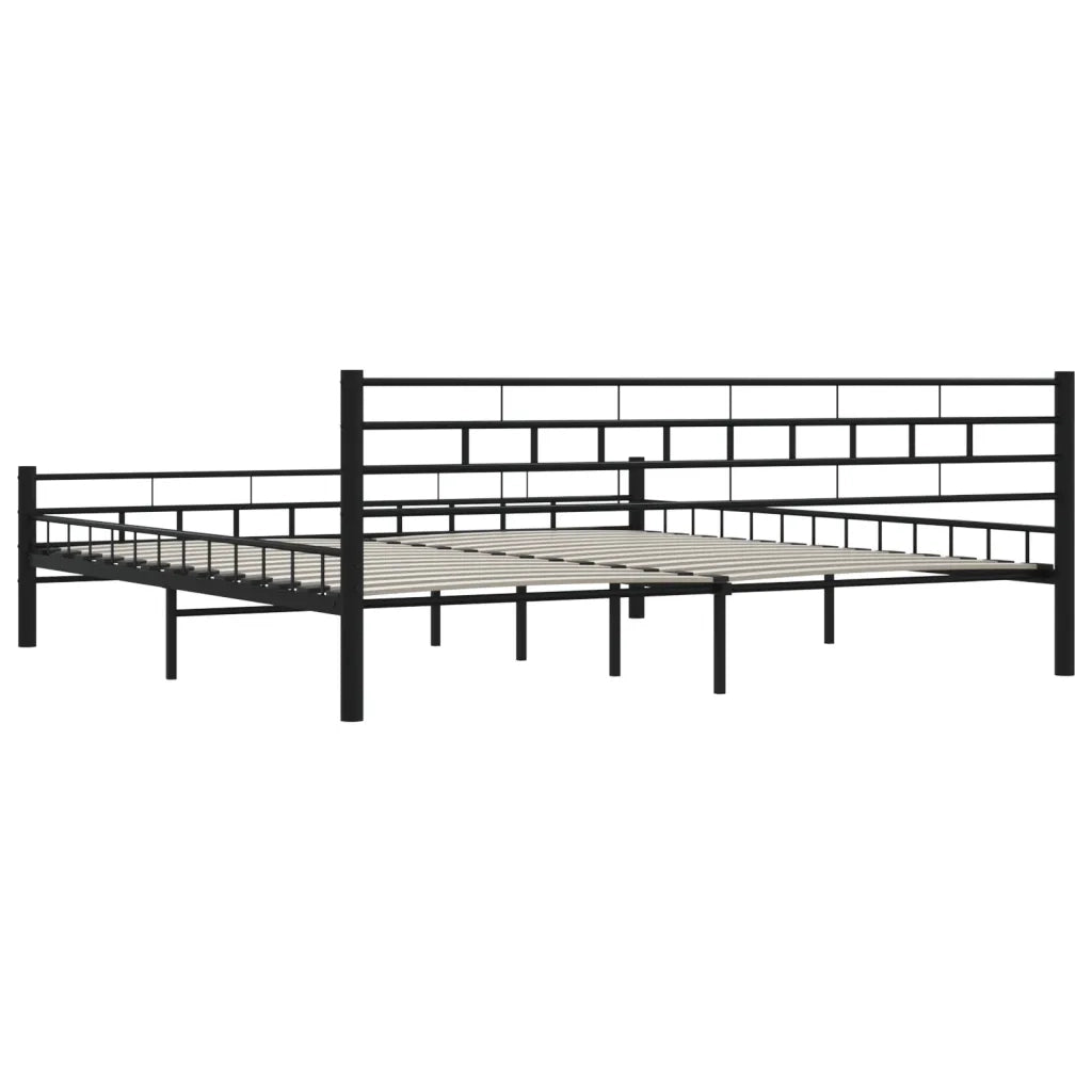 Giroletto Nero in Acciaio 200x200 cm 285281