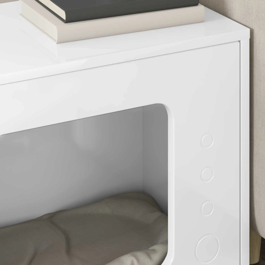 Casa per Gatti Bianco Lucido 51 x 30 x 42,5 cm CFW5498363