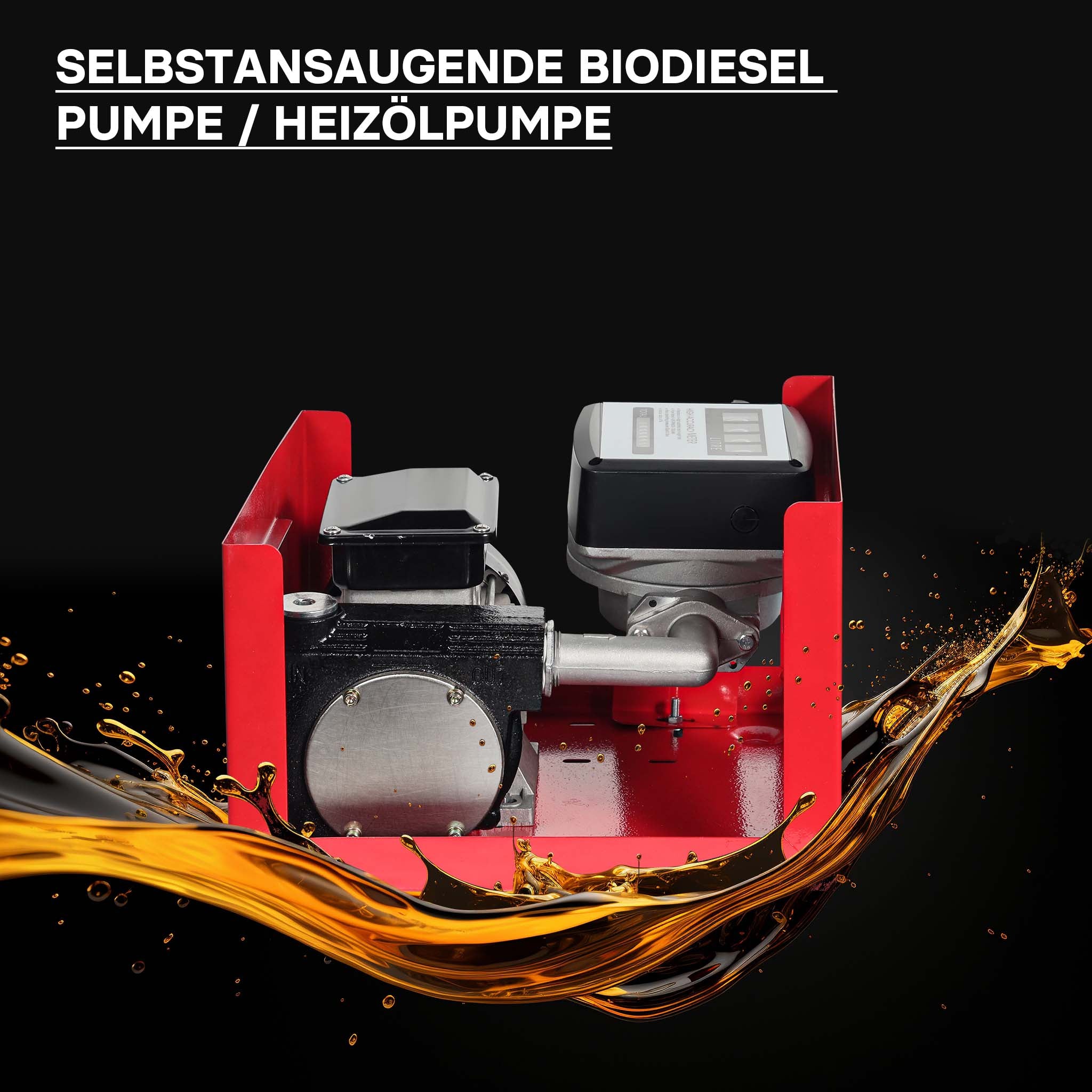 Distributore diesel gasolio con pompa autoadescante 230V/750W 80 l/min e pistola