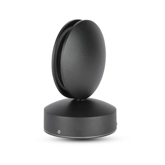 Lampada applique a led 7w a muro Wall Light Black Body Body 3000K IP65