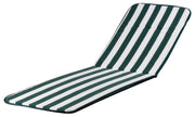 CUSCINO ACTION A RIGHE BIANCO/VERDE PER LETTINO