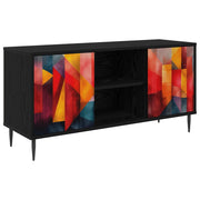 Mobile TV HEESCH 102 x 33 x 51 cm Rovere Nero 8007058
