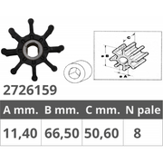 GIRANTE MERCRUISER 8.1S - 496MAG MERCRUISER IMPELLER 47-862232A2