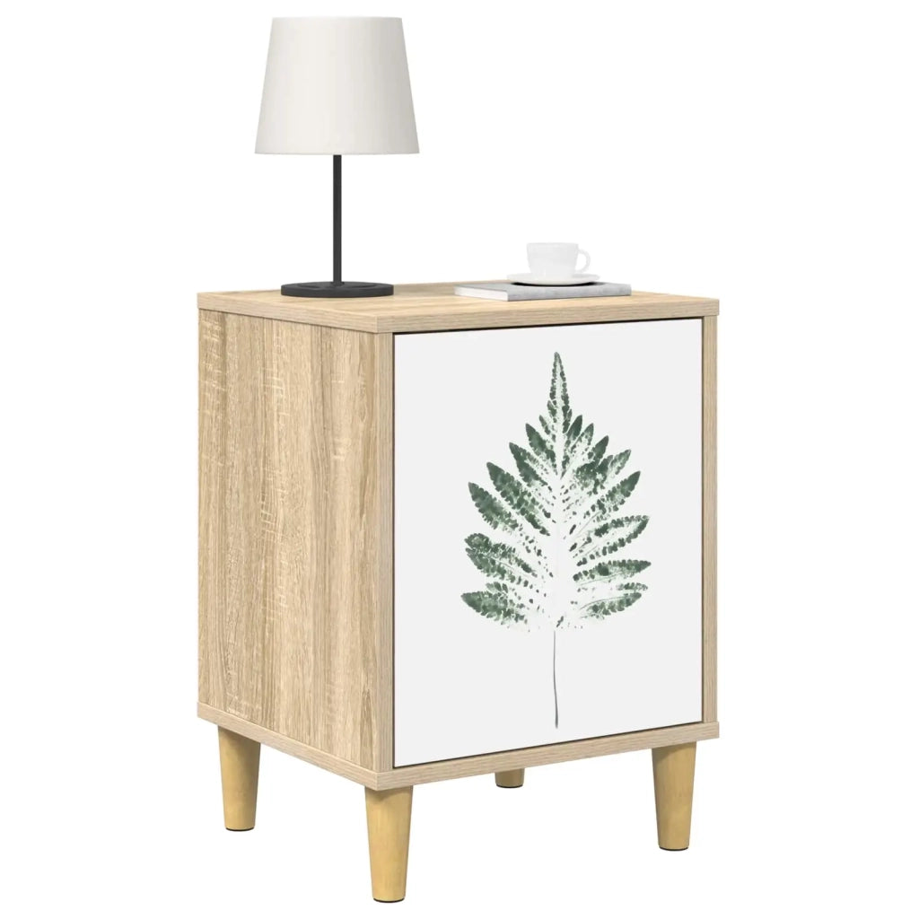 Armadio da Notte HANAU Rovere Sonoma 36 x 33 x 50 cm 8007221