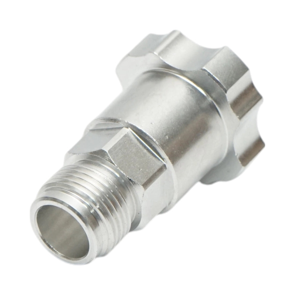 Connettore per pistola per verniciatura DeVilbiss M16x1,5mm in alluminio