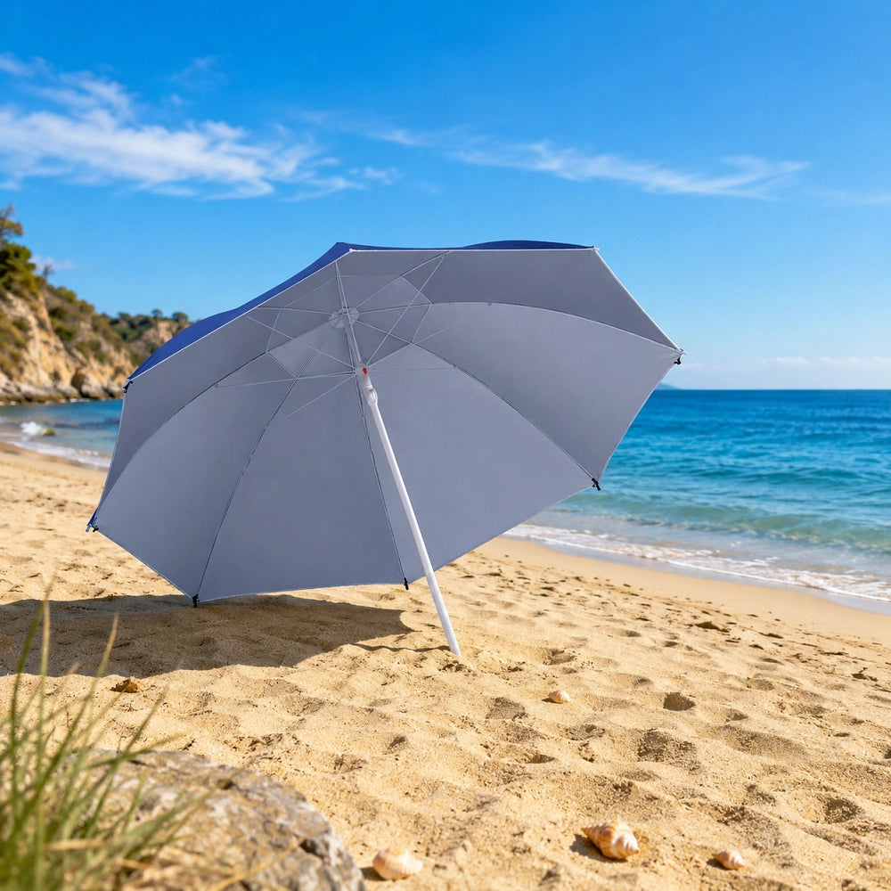 Ombrellone Tenda da Spiaggia Portatile cm. 200 con sacca