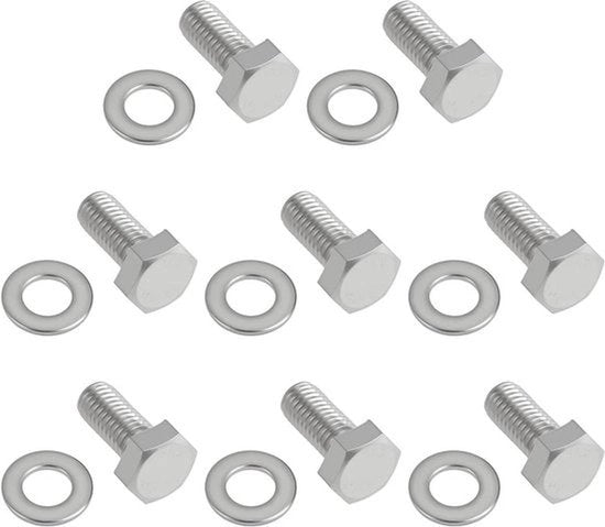 Kit di fissaggio porta auto - M8X18 - 8 pezzi - Compatibile con VW T3 - con lavastoviglie
