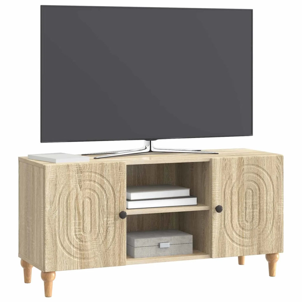 Mobile TV Rovere Sonoma 102 x 34,5 x 50 cm Legno ingegnerizzato 894237