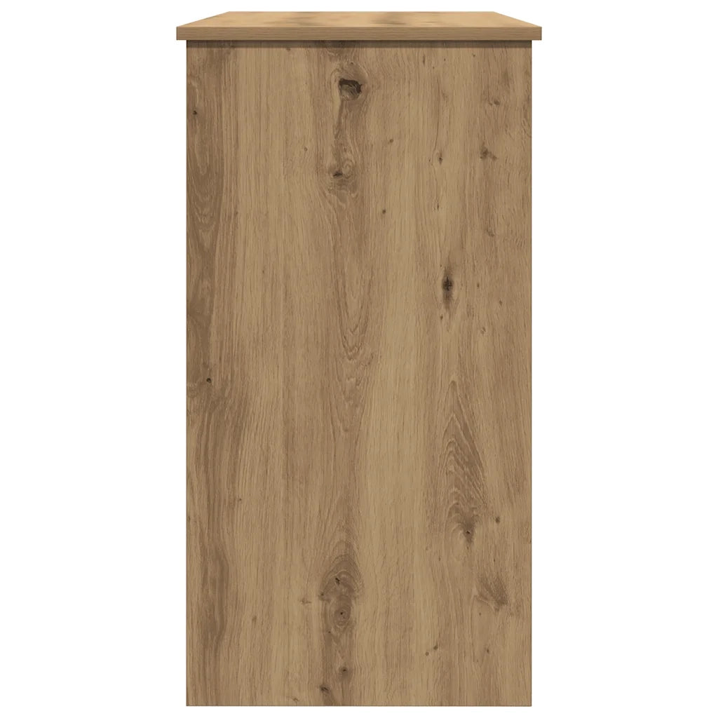 Scrivania | Tavolo da Ufficio Rovere Artigianale 80x40x75 cm in Legno Multistrato