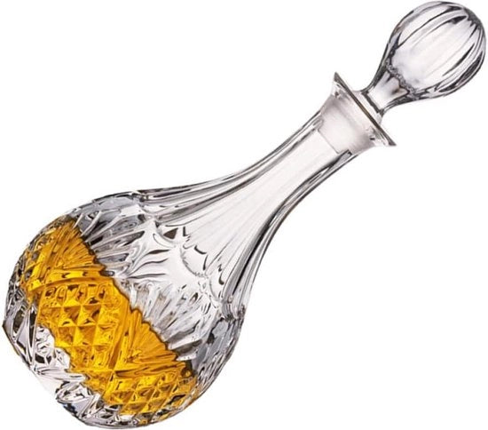 Dispensatore per bevande alcoliche - caraffa whisky bourbon - barista - grande caraffa vetrata