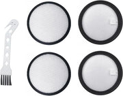 Filtro HEPA per aspirapolvere Allettato Plus - 4 pezzi - Pulizia mobili - Diametro 82 mm