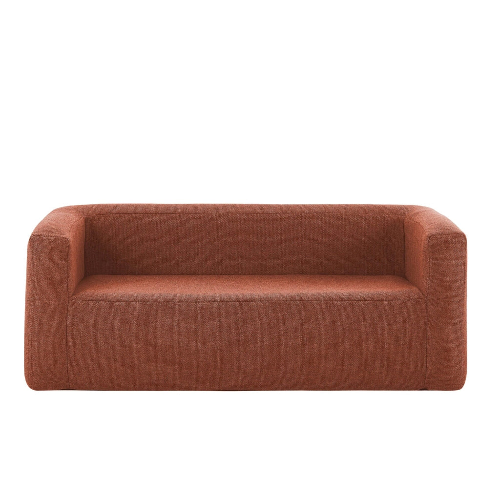 Divano gonfiabile 2-3 posti Terracotta - Interno ed esterno - Colore Terracotta