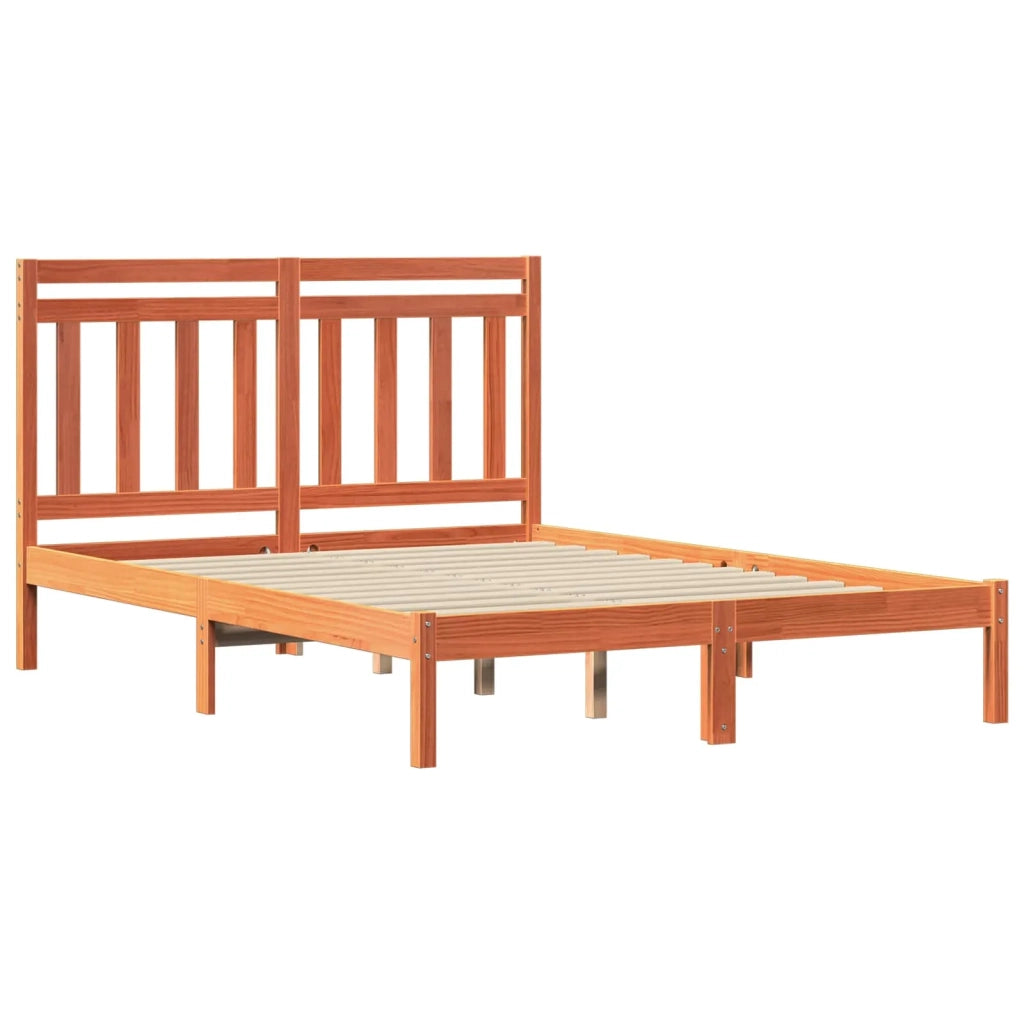 Struttura del letto Marrone cerato 205,5 x 165,5 x 100 cm 3418135
