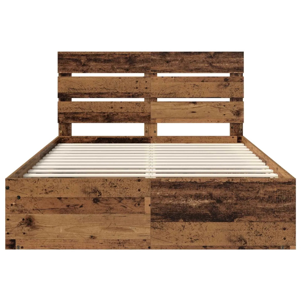 Struttura del letto Legno vecchio 150 x 200 cm Pino massello 3411734