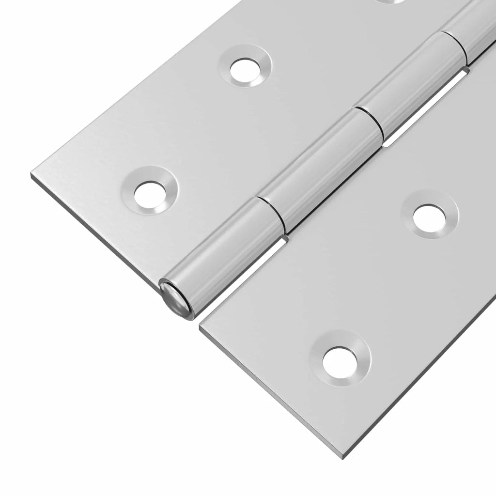 Cerniera 24 pz 89 x 54 x 5 mm Argento Acciaio 42041396