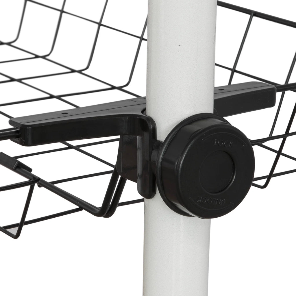 SoBuy 2 cesti per cabina armadio componibile Cestini portaoggetti organizer armadio FRG34-P02