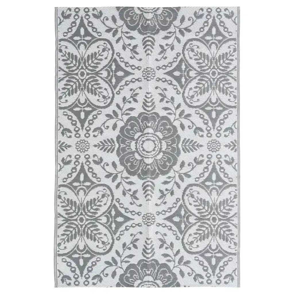 Tappeto da Esterni ARAKIL Grigio Chiaro 190x290 cm in PP CFW4013604