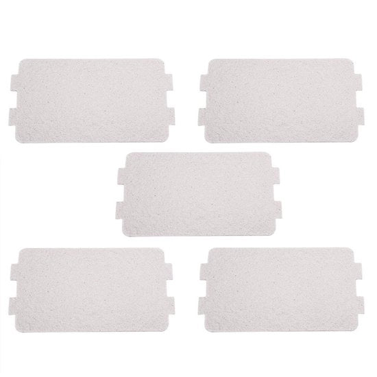 Copertura per magnetron - Accessorio - 5 pezzi - Piastra di mica - Ricambio per magnetron - 11,43 x 6,35 cm - Adatto per dispositivi Magnetron