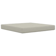 Cuscino per sedie | Cuscino per divano da esterno Grigio 80 x 80 x 8 cm Poliestere