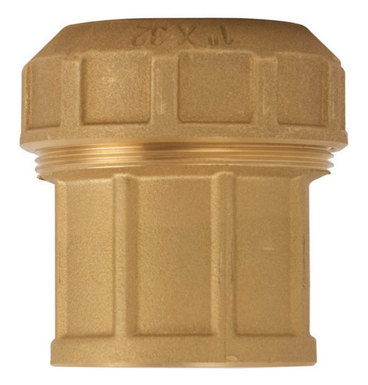 raccordo diritto in ottone attacco femmina art. 710  mis. 3/4x25 cod:ferx.vit11365