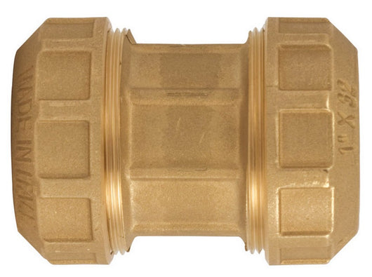 raccordo di accoppiamento diritto in ottone art. 720  mis. 1/2x20 cod:ferx.vit11344