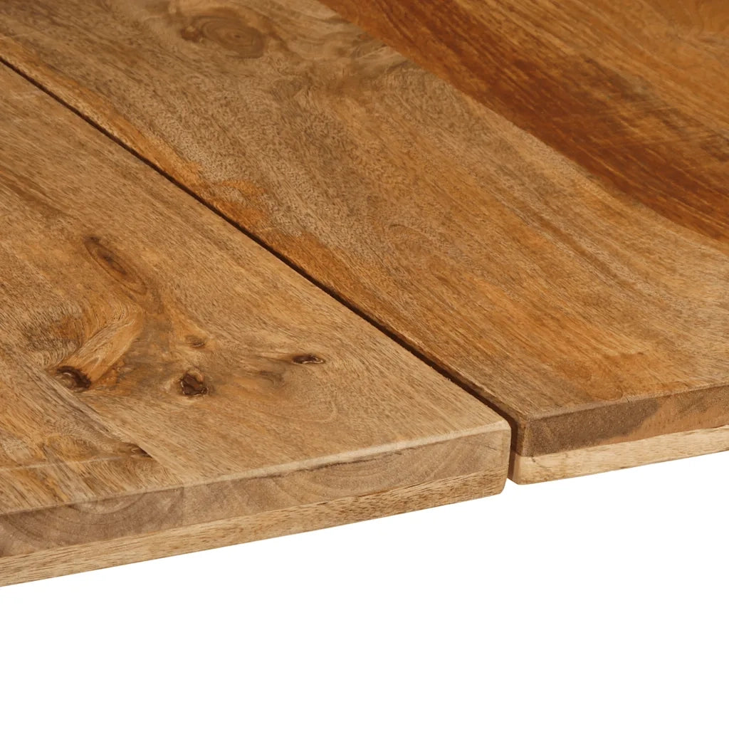 vidaXL Tavolo da Pranzo 160x80x75 cm in Legno Massello di Mango