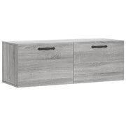 Armadietto a Muro | Mobile a Parete Grigio Sonoma 100x36,5x35 cm Legno Multistrato