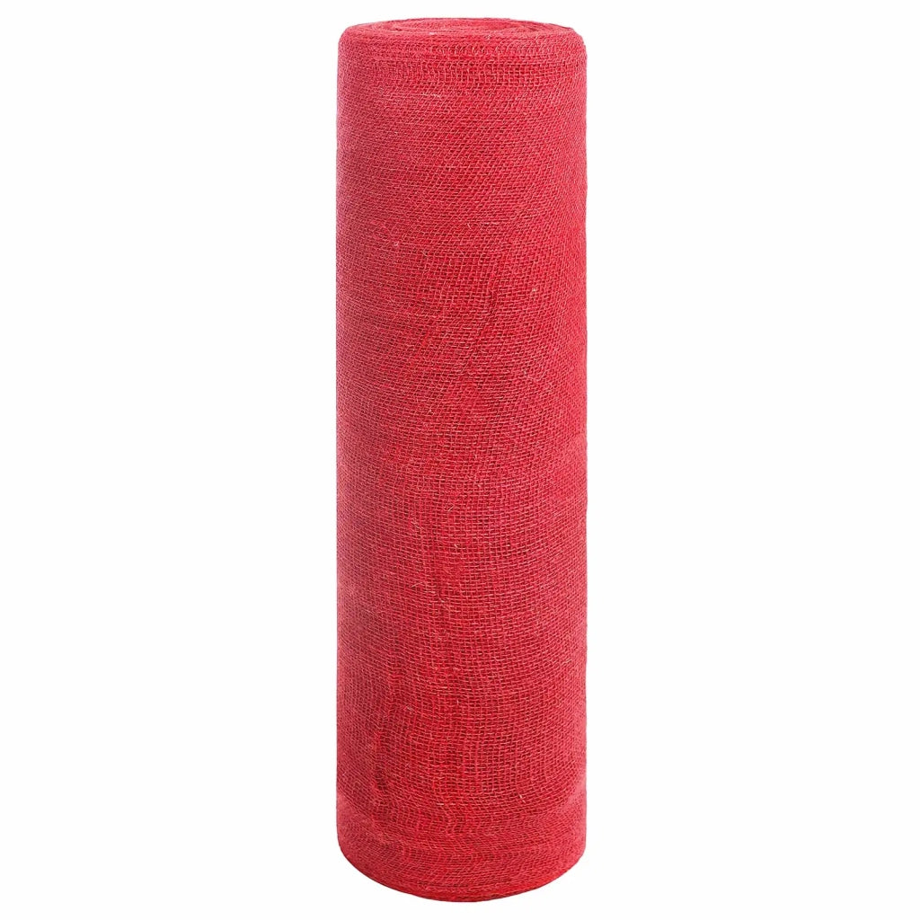 Rotolo di Juta 200 x 5000 cm Rosso 42012070