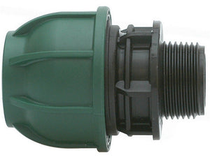 raccordo a compressione pn10 maschio  mis. 25x1 cod:ferx.vit32244