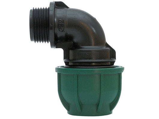 raccordo a compressione pn10 gomito 90¦ f/m mis. 32x1 cod:ferx.vit32224