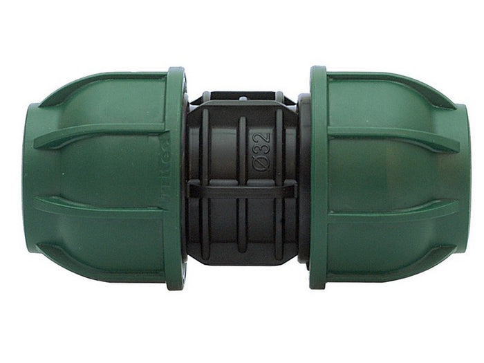 raccordo a compressione pn10 manicotto  mis. 25x25 cod:ferx.vit32226