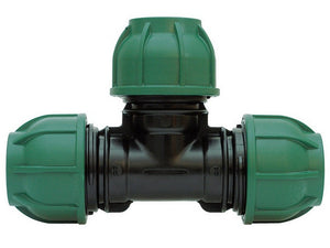 raccordo a compressione pn10 tee 90¦  mis. 32x32x32 cod:ferx.vit32254