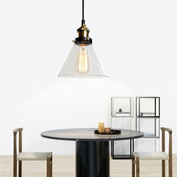 Lampada Da Soffitto Pensile Di Vetro Verto A Transparent APP042-1CP