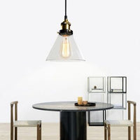 Lampada Da Soffitto Pensile Di Vetro Verto A Transparent APP042-1CP