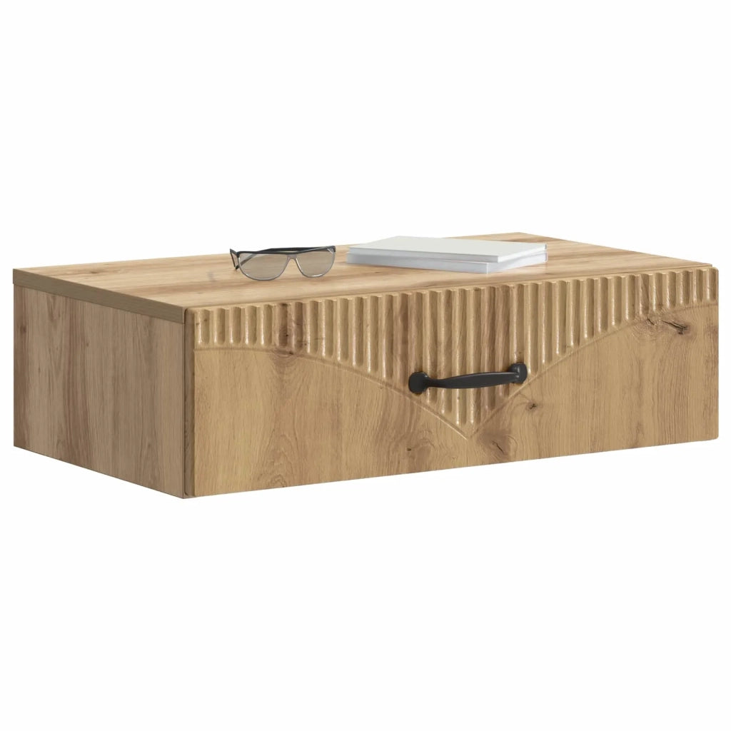 Tavolino da Parete Laterale 59 x 34,5 x 17 cm 899004